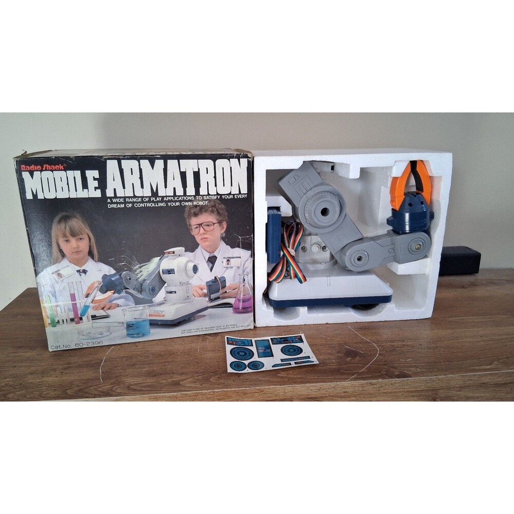 Vintage Radio Shack  Mobile Armatron Not Working